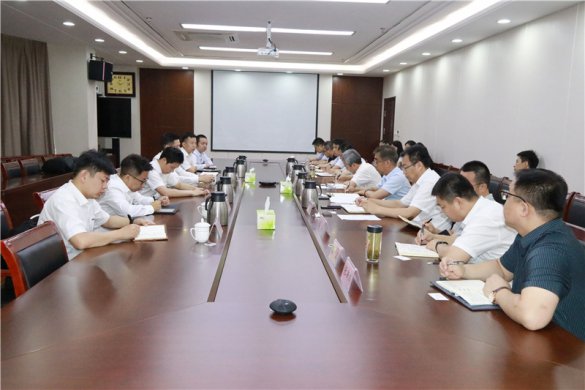 浙江大华技术股份有限公司中国区副总裁胡华平一行来集团洽谈合作