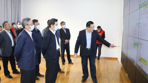 市委副书记苑衍刚调研交投集团物流项目建设情况