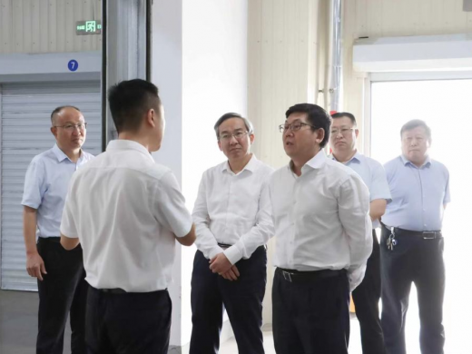 中国物流集团党委副书记、总经理廖家生到交投集团考察